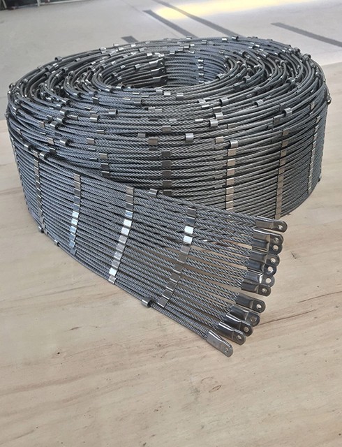 Stainless Steel Wire Rope Mesh X Tend Mesh AISI 316L Zoo Mesh Stainless Steel Wire Rope Mesh For Balustrade