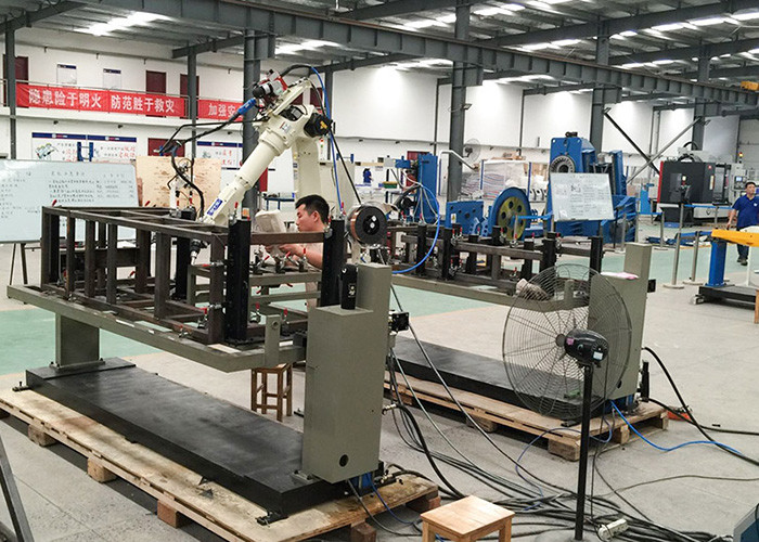  Customized Automatic Palletizer Machine , High Speed Palletizing Robot Arm Manufactures