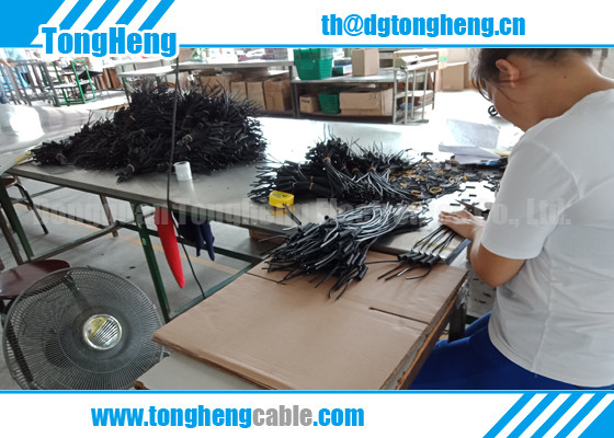 Fire Retardant FT1 and FT2 Rated Electronic Customized Coil Cord Cable