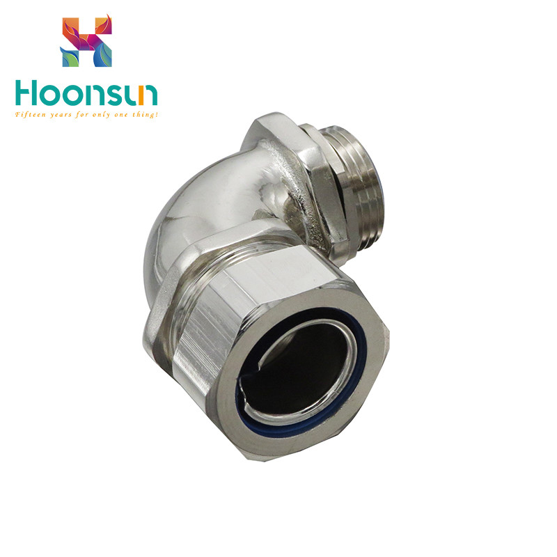 Durable 90° Degree Hose Fitting Right Angle Tube Connector Male Threaded Brass Union Connector​
