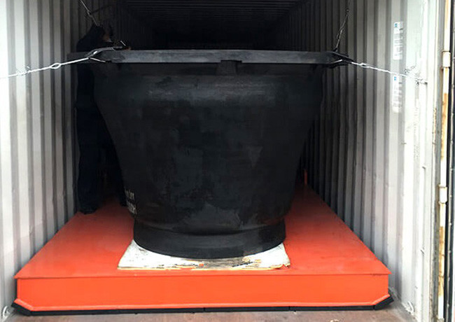Pneumatic Cone Rubber Fenders High Impact Absorption