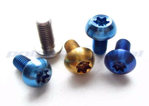 OEM Anodized Titanium Torx Screws / Racing Bike Motorcycle Bolts Torx Security