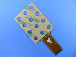  Flexible PCB Circuit Board With 3M Tape for Keypad Manufactures