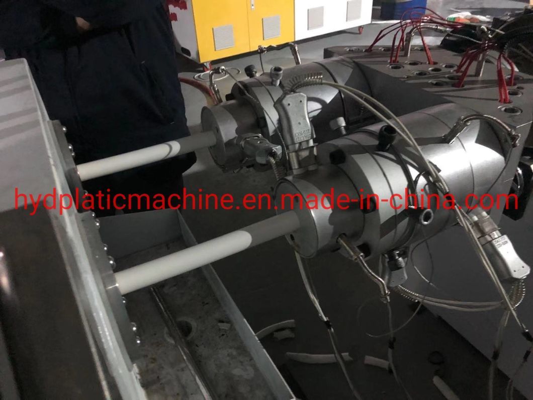 PVC Electric Conduit Double Pipe Production Extruder Making Machine