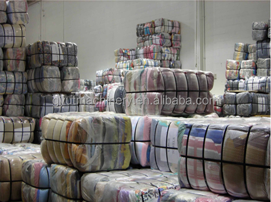 Plastic Bags Packing Material 25kg Wipers Compressor Rag Cloth Packing Machine