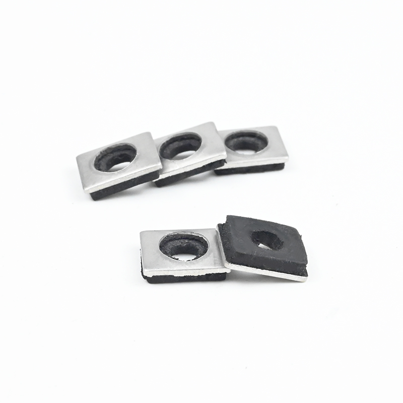 General Industry Stainless Steel Black Square Sealing Washers Roofing Rubber Bonded Washer Epdm Seal Washer