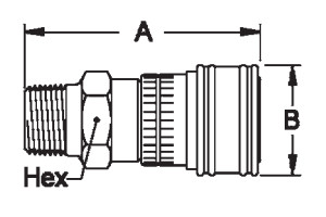 Various Liquids And Gases Stainless Steel Quick Coupling