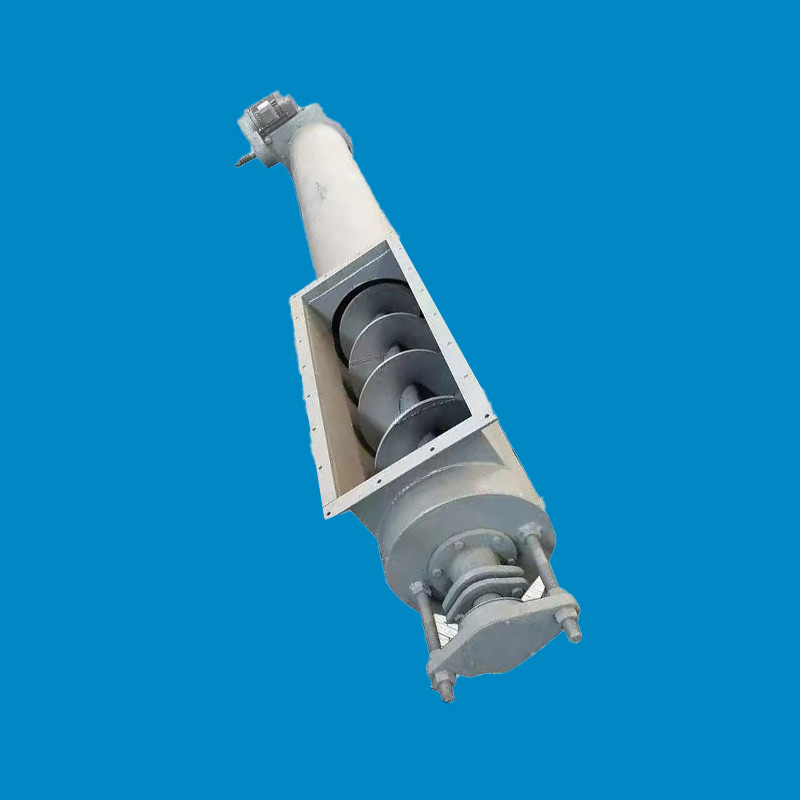 Ceramic Screw Conveyor For Heavy Duty And High Impact Resistance Material Mixing