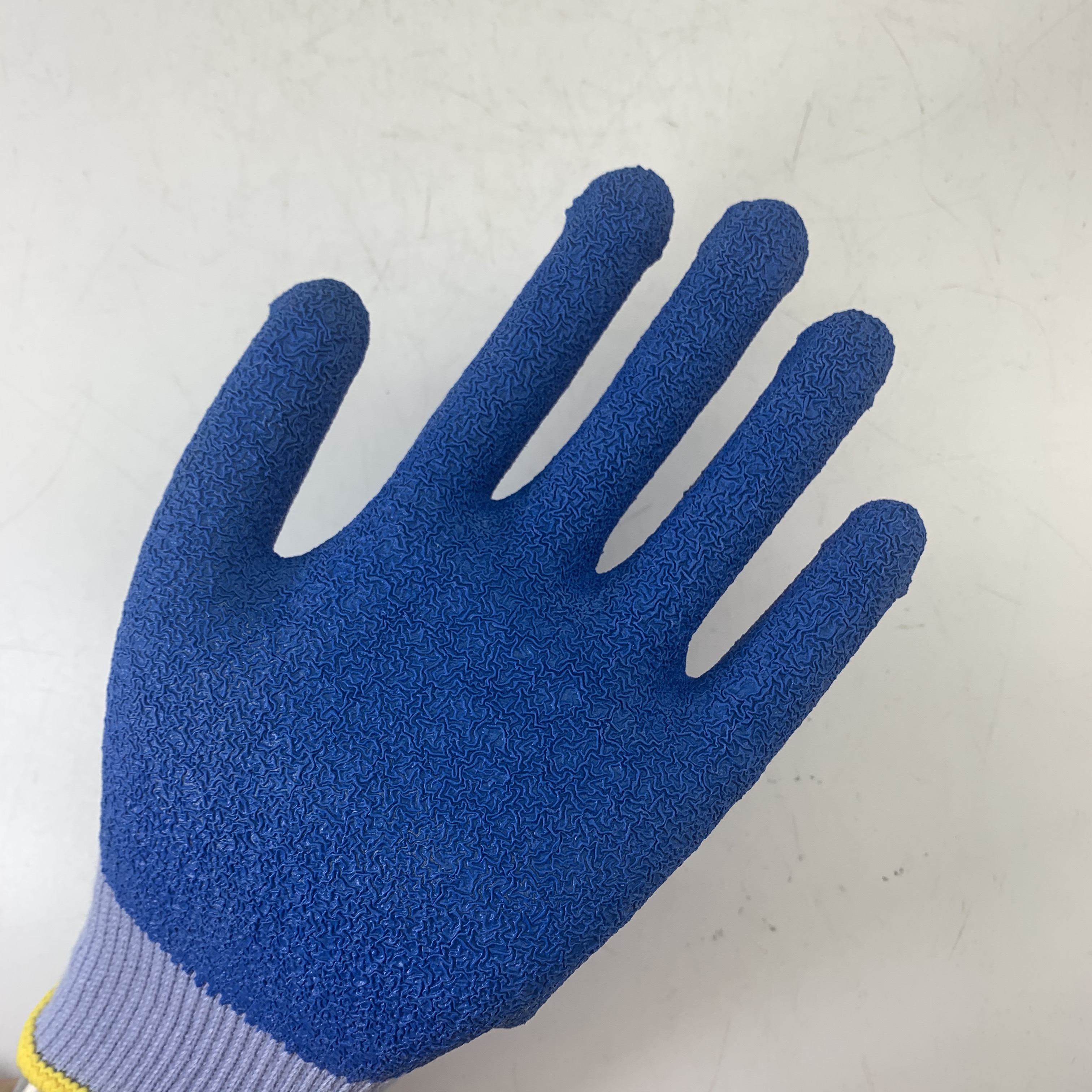 Oil Proof Nitrile Coated Gloves 3/4 Half Coated Nitrile Safety Gloves