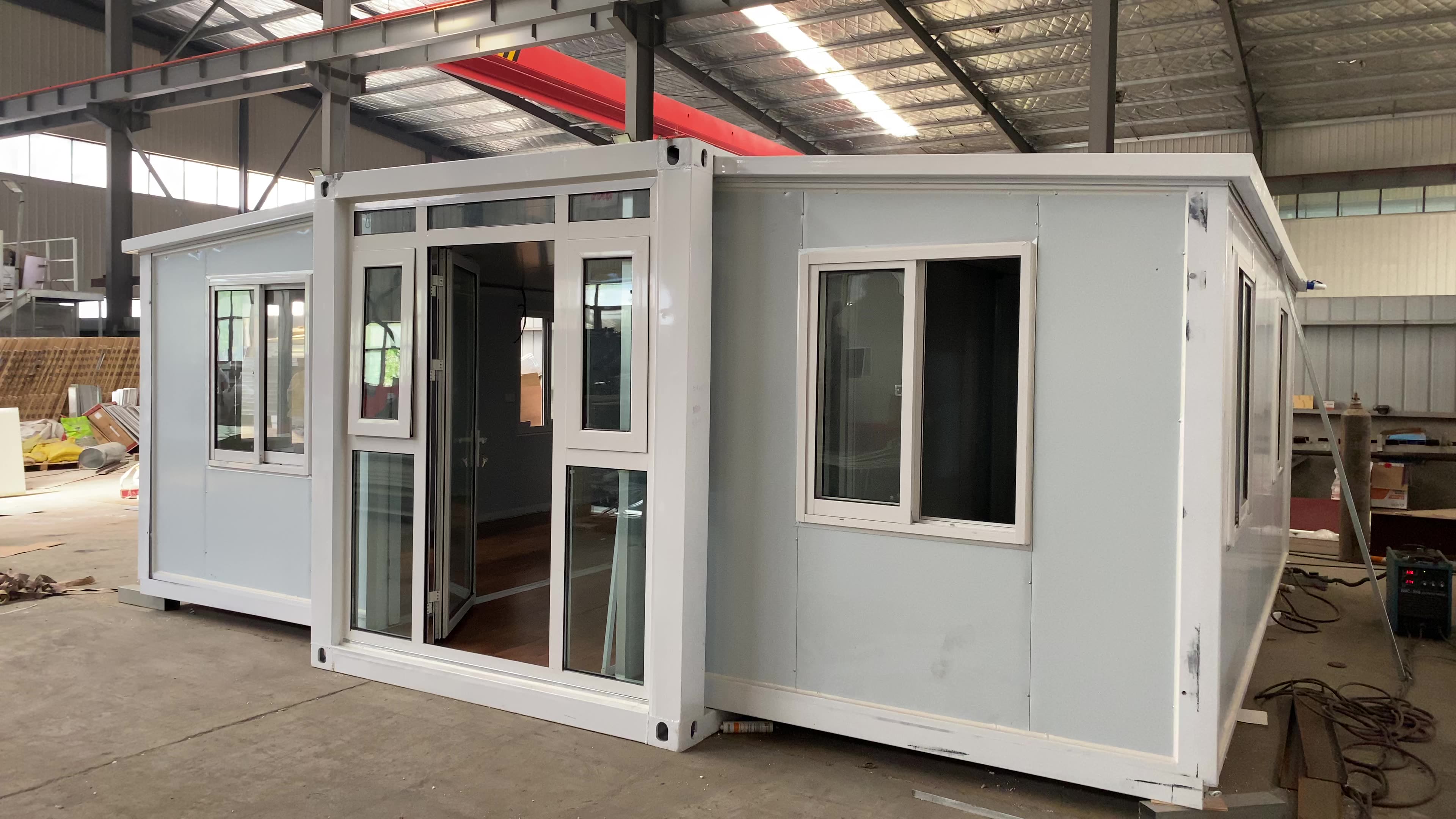 Portable Expandable Container House 20ft Home With PVC Board Floor