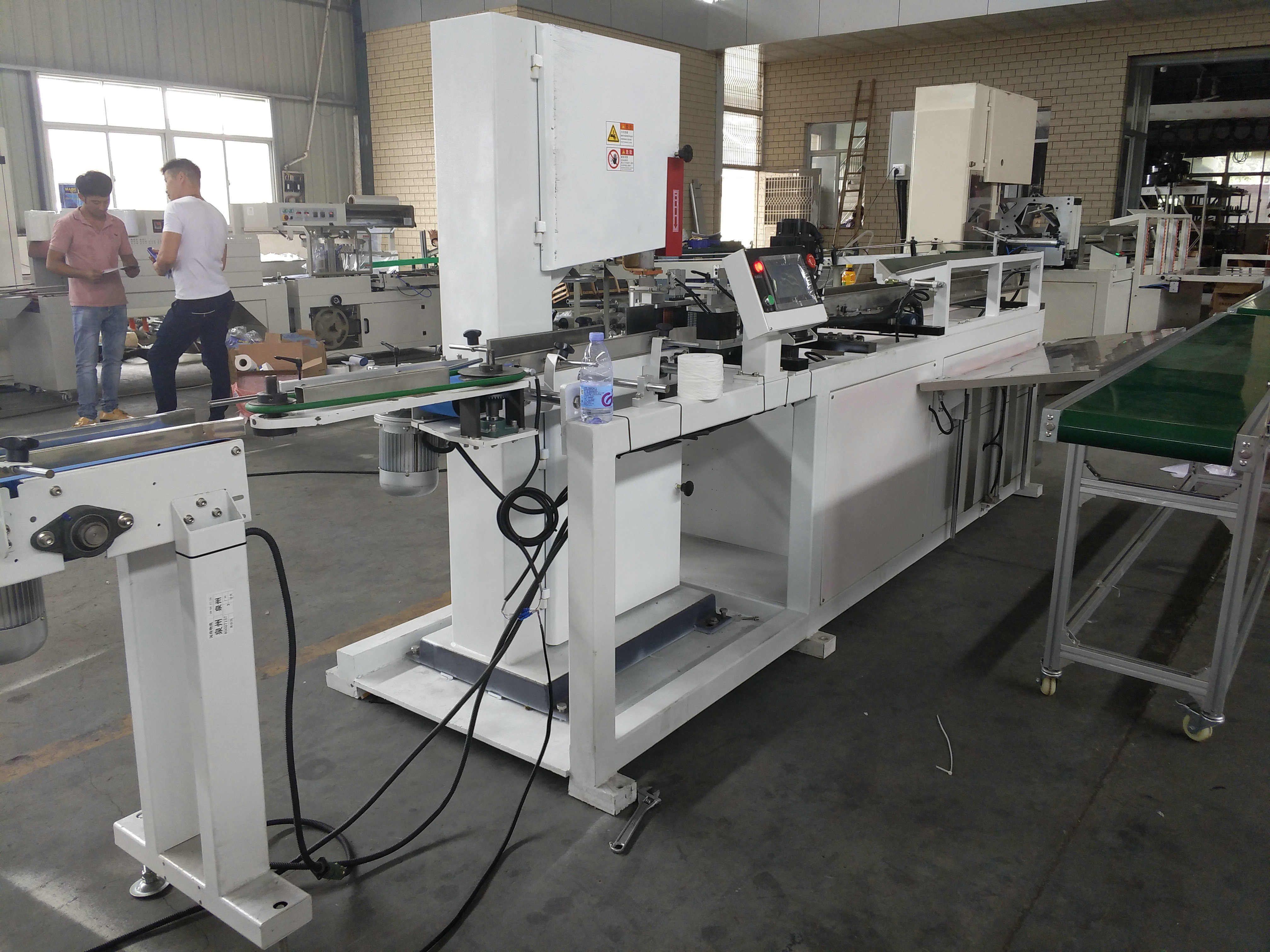 Fully Automatic Toilet Paper Band Saw Making Machine Production Line