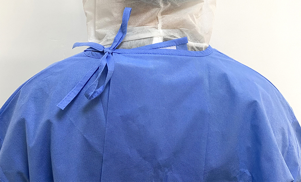 OEM ODM Blue SMS Medical Isolation Gowns Hospital Uniform Doctor Use