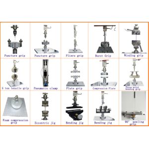 Electronic Tensile Grip with 5KN Load Cell, 1/200000 Force Resolution, and ≤0.5%