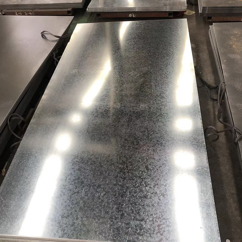 Dx53d Z150 4x8 Flat Galvanized Steel Sheet Plate Metal Roll 24 Gauge