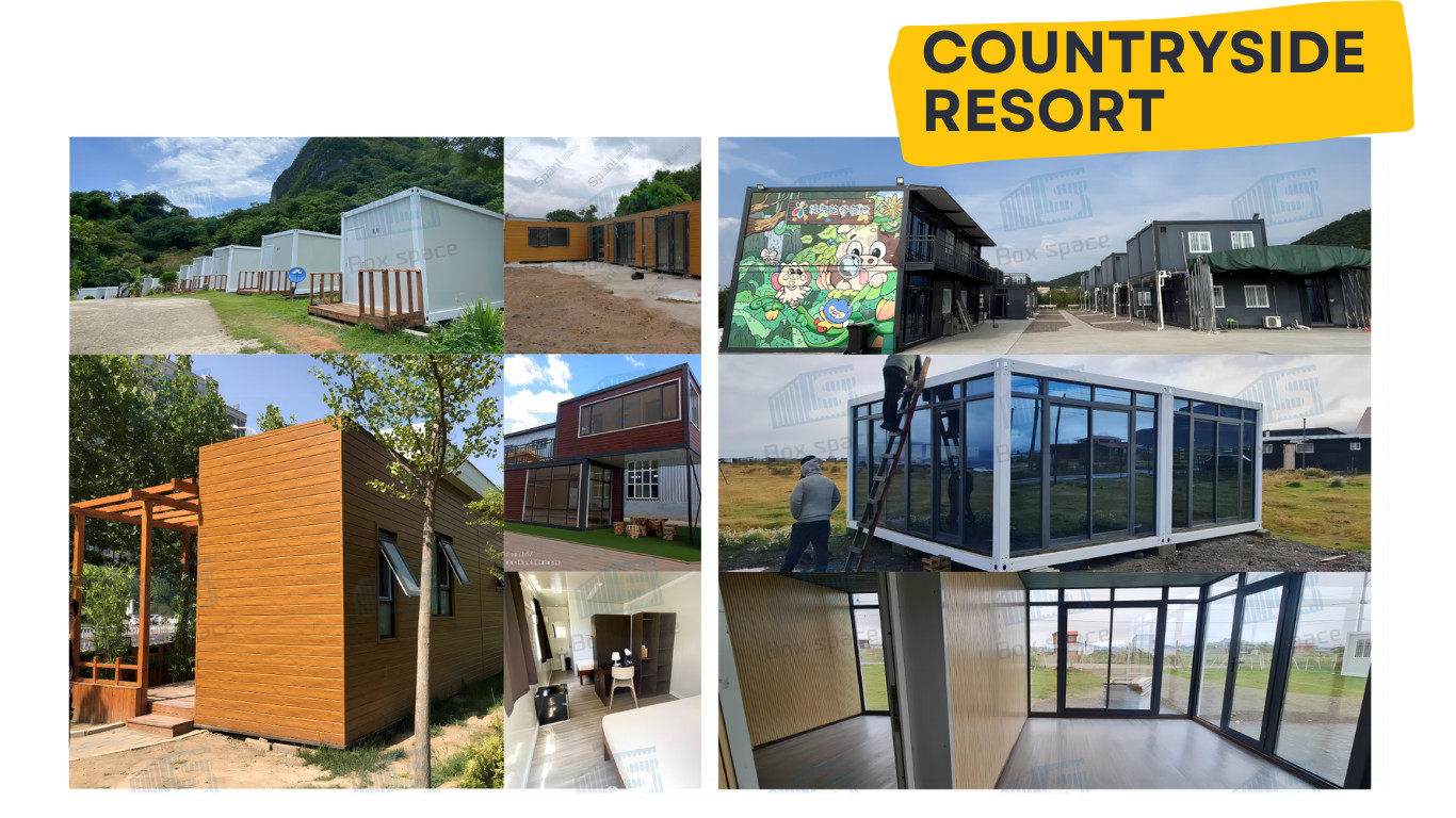 Flexible Container Temporary Housing