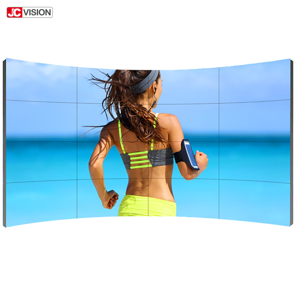 5ms 500cd/m2 LCD Video Wall Display 4K HD 3x3 Video Wall Digital Signage