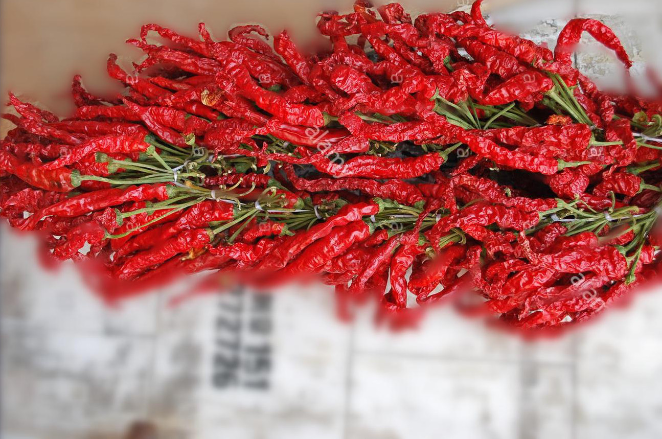 Sundried Xian Chilli SHU8000 Dried Red Chilli Peppers 8% Moisture
