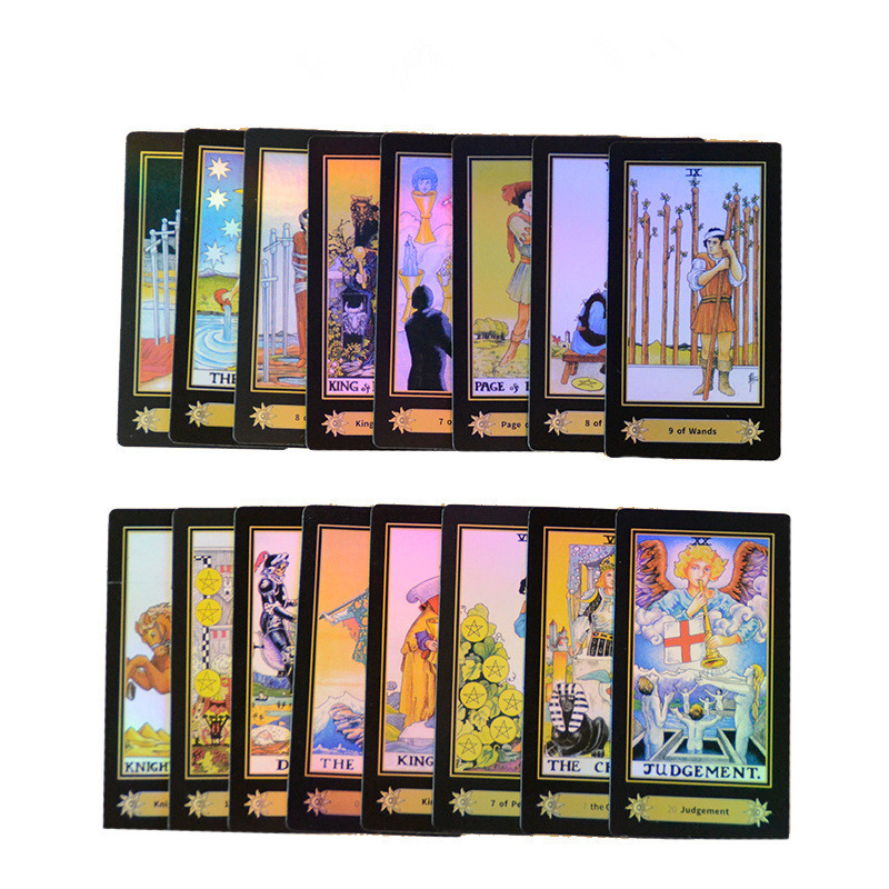 Customizable Printed 78PCS Tarot Game Card With Card Boxes Offset Printing