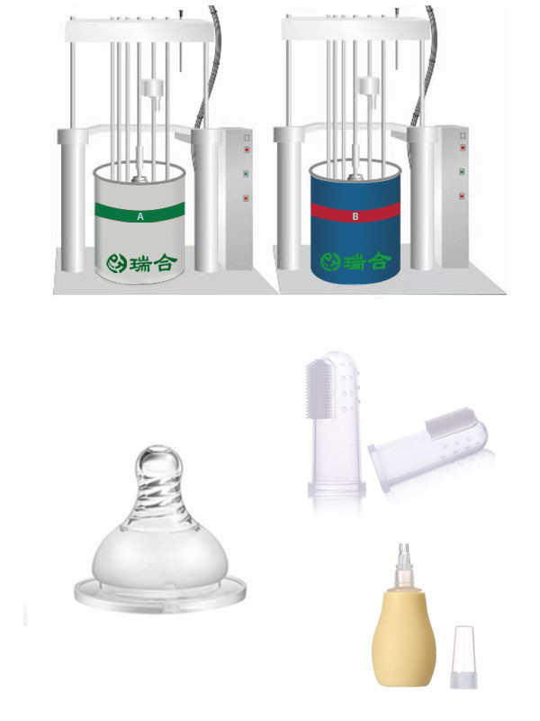 Two Component Low Flammability Fast Curing Liquid Silicone Rubber Long Shelf Life