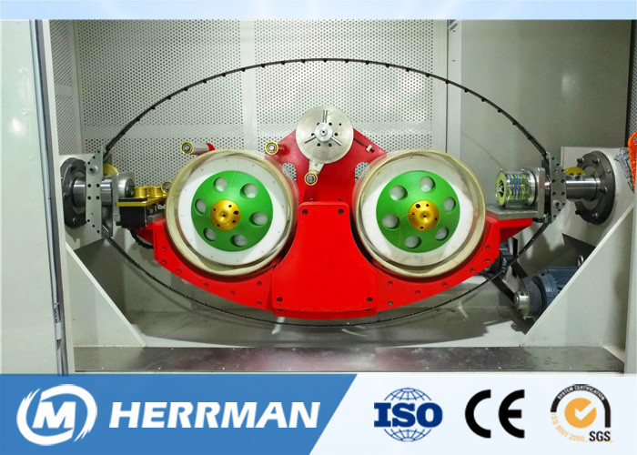 Lan Cable Wire And Cable Twisting Machine High Speed Quadruple Pitch