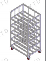  Vertical Trolleybus Industrial Trolley Divider Load Capacity Less Than 100kg Manufactures