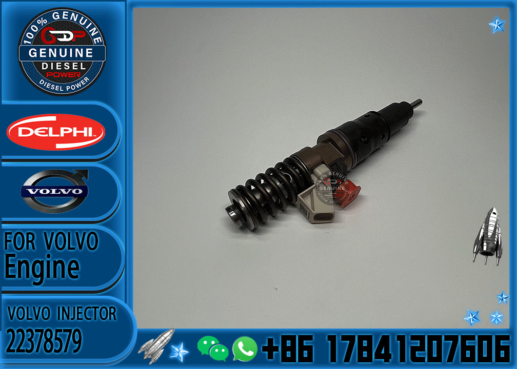High Quality D13 Diesel Engine Fuel Injector 21340611 21340612 22378579 21371672 for MD13 MP7 MP8 EC380