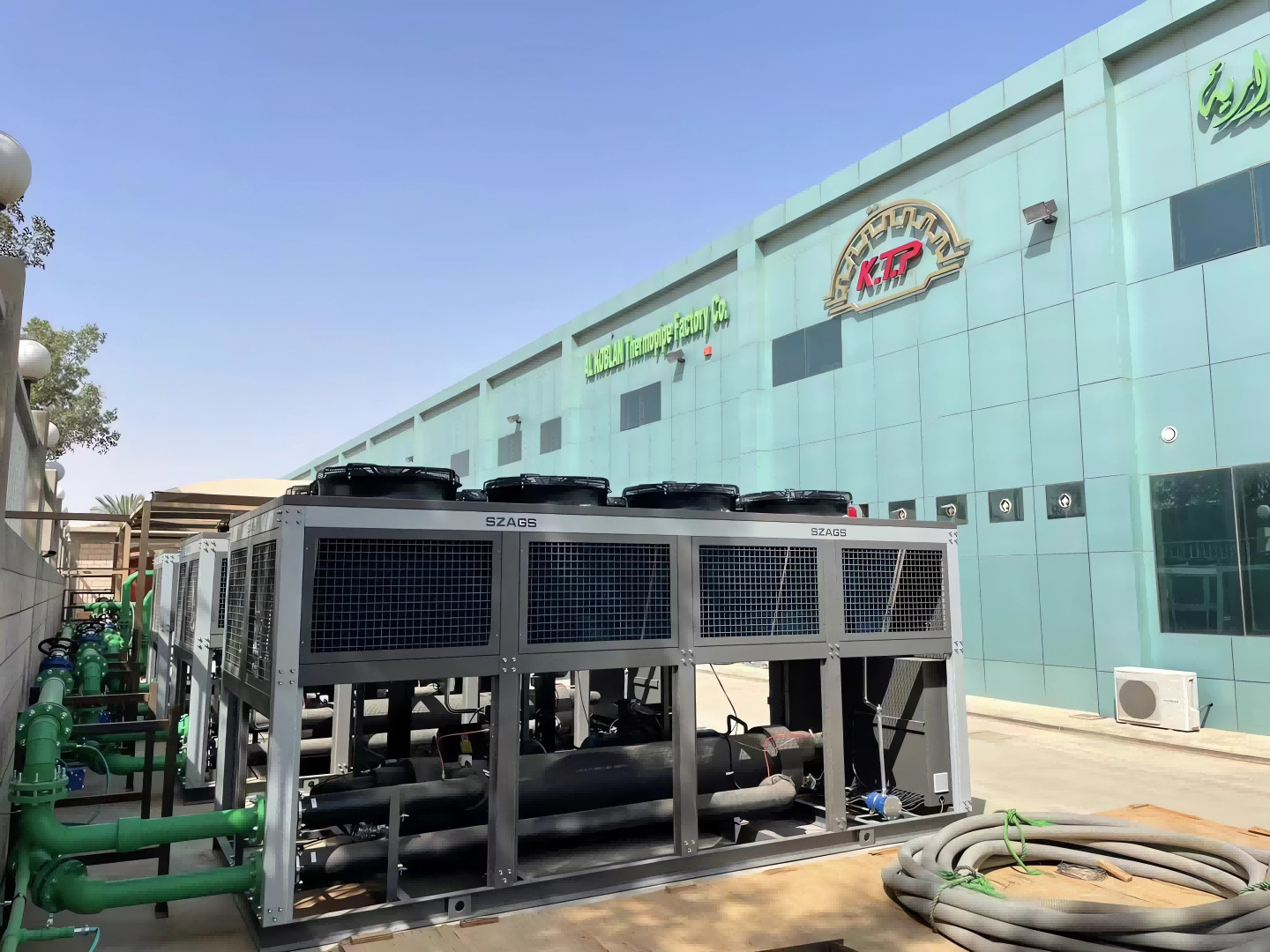 Eco-Friendly Air Cooled Screw Chiller For Sustainable Cooling Solutions