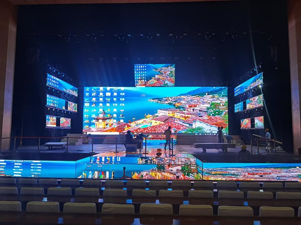 4.81mm 3840 hz Resolution Stage LED Screens Rental With Nova Control，CE,CB.FCC,UL IEICC certificataion，500x500 cabinet