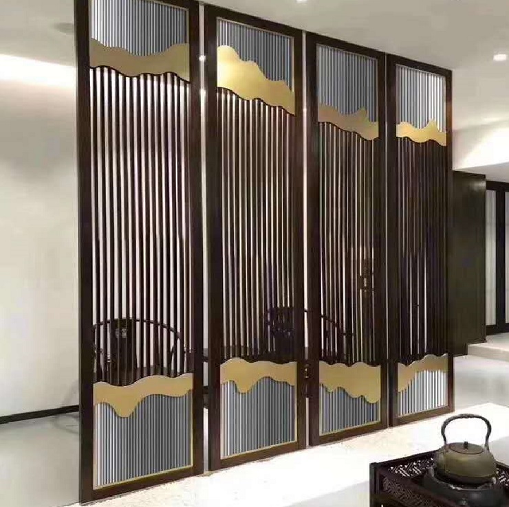 Restaurant movable screens room dividers decorative dividers for rooms