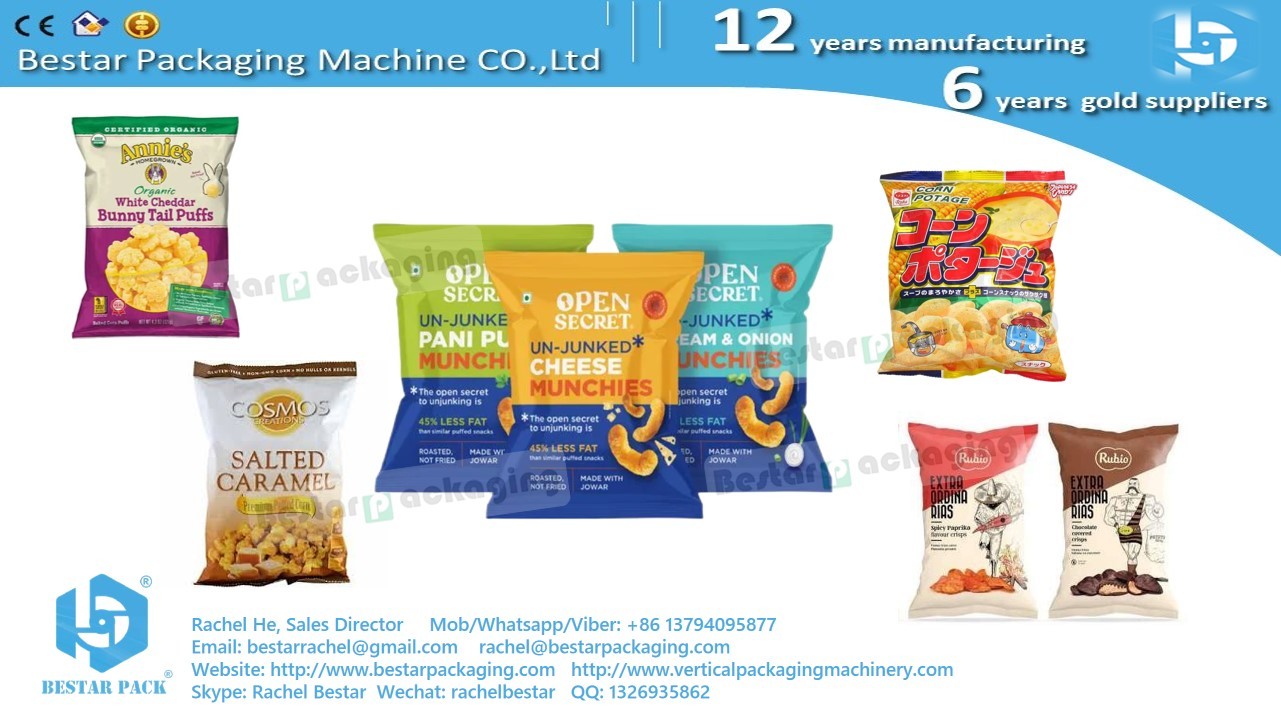 Food factory bulk packing machine with weighing scale BSTV-550AZ