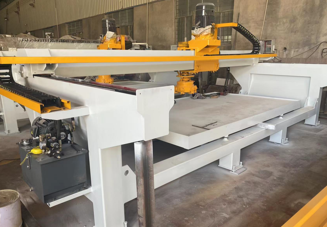 Intergrated Automatic Stone Polishing Machine For Marble Granite Block Slab Tile