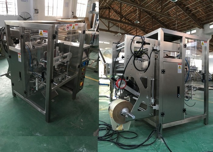 VFFS Coffee Bean Packaging Machine 5 - 50 Bags / Min Product Speed