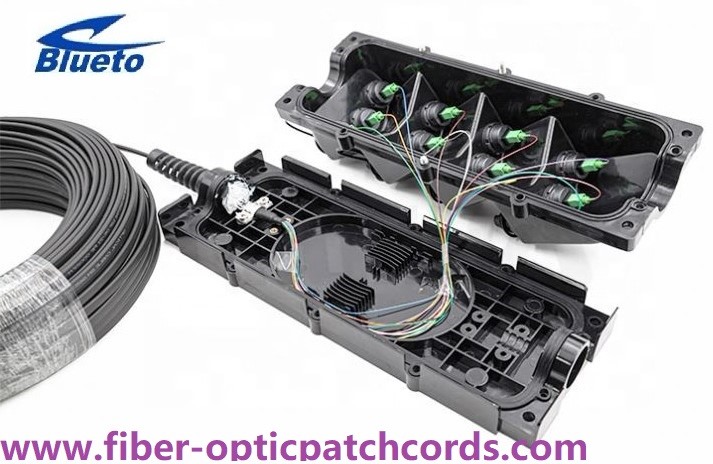 Fiber Optic IP67 Waterproof Terminal Box 12 Port FTTX Enclosure