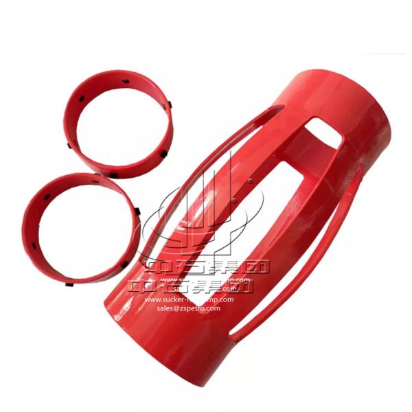 spring bow drill pipe casing centralizer/spiral vanes oil casing roller