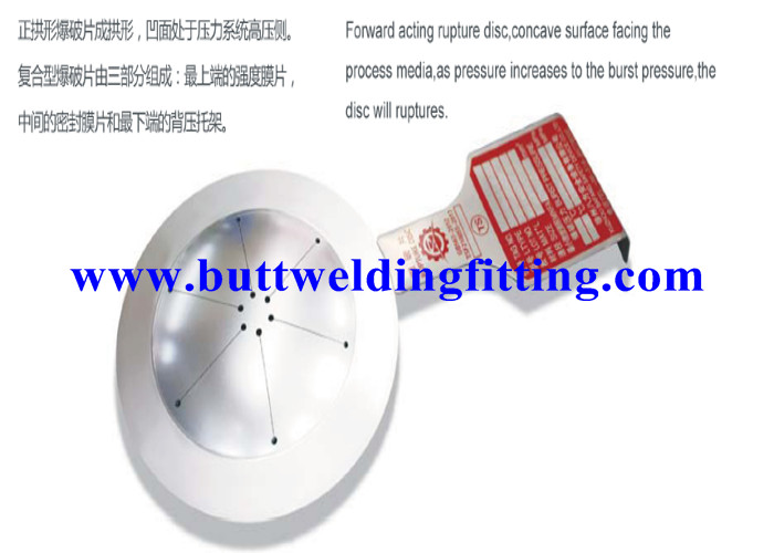 Monel Double Layer Scored Reverse Domed Bursting Disk Rupture Disc