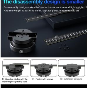 Innovative Naked Eye 3D Holographic LED Display with Input Voltage 100-240W/AC