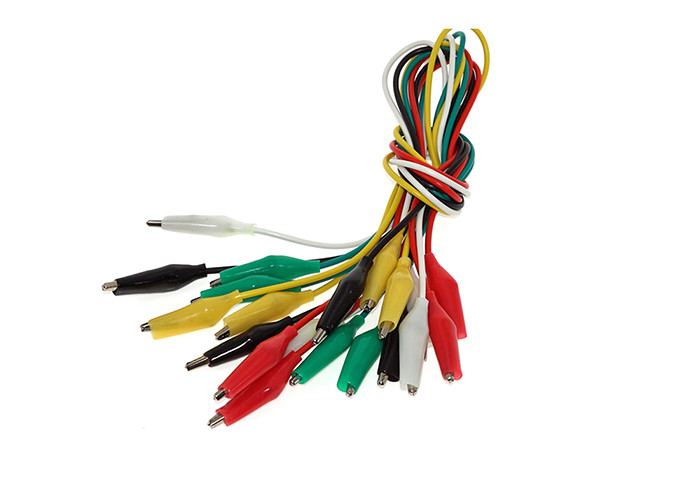 Metal Crocodile Clips Electrical Alligator Clips With Lead Wire