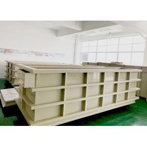  SUS304 Reinforcement Electroplating Tanks For Oxidation Equipment Line Manufactures