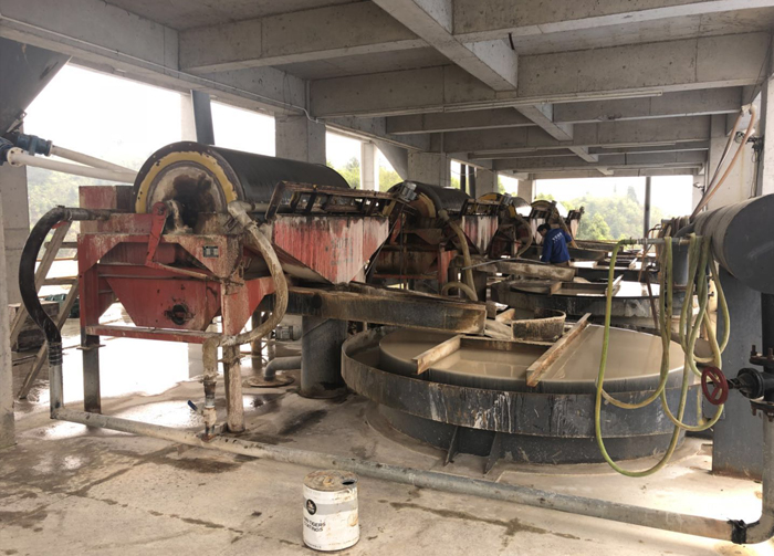 2023 Wet Feldspar Quartz Silica Concentrator Plant for Glass Sand Processing Equipment