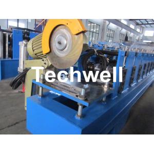  13 Forming Stations Roller Shutter Door Cold Roll Forming Machine With Manual Decoiler Manufactures