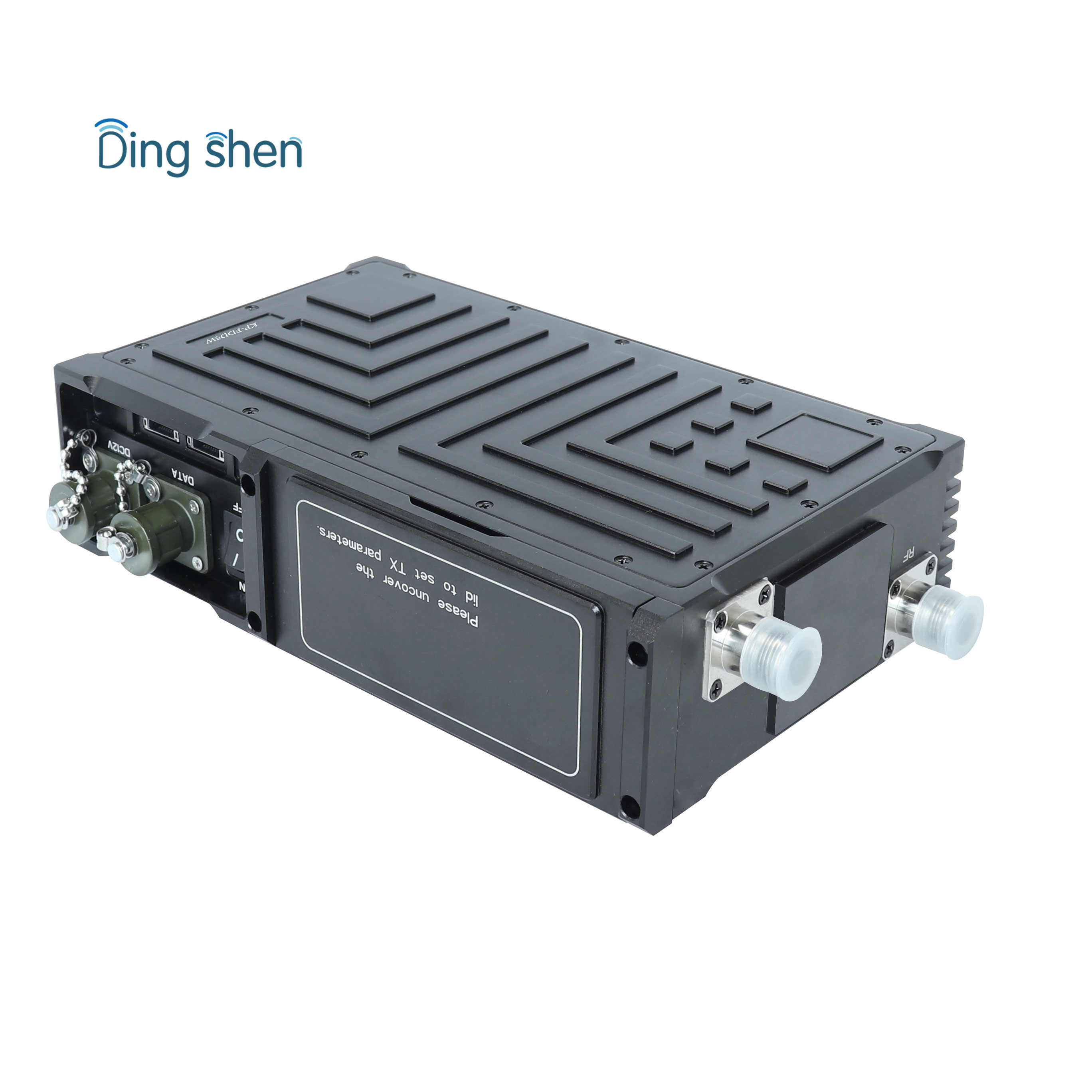 80-100km LOS UAV Video Transmitter 5W Long Range Ethernet Radio Uplink Downlink