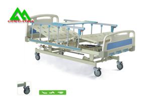 Three Wave Lifting Medical Hospital Bed Equipment With Wheel Multifunction Manufactures