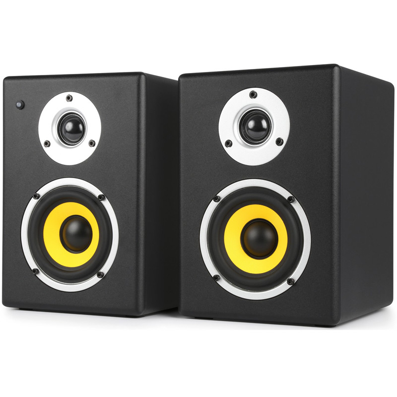 OEM Home Studio Monitor Speaker HiFi Monitor Loudspeakers Wooden Enclosure Pair Speakers