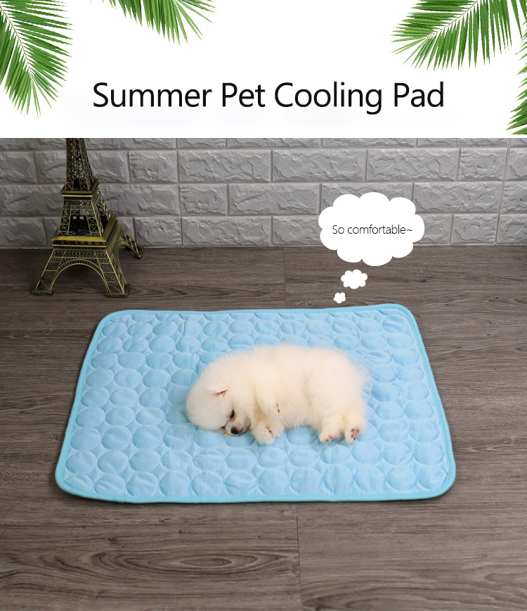Summer Self Cooling Dog Mat XS S M L XL XXL Self Cooling Pet Pad