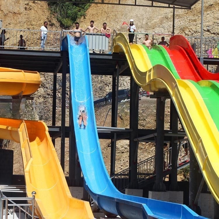 Indoor Outdoor Playground Amusement Fiberglass Water Slide
