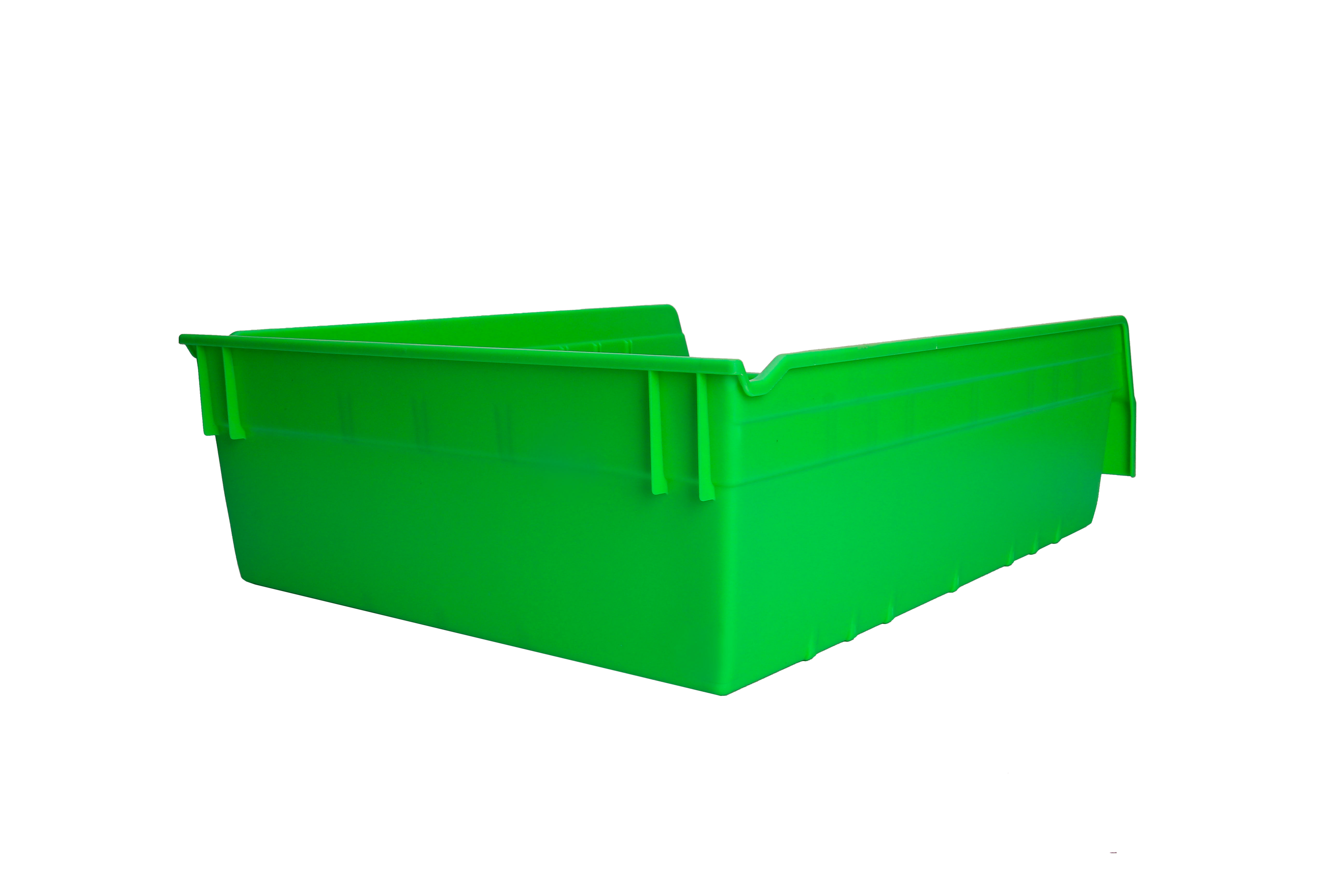 PP Bin Crate Durable Small Parts Storage Solution for Eco-Friendly Office and Workshop