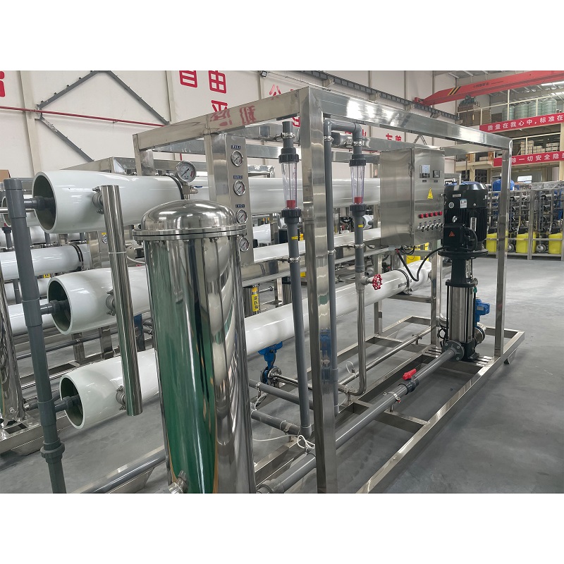 9T/H Automatic Inverse Reverse Osmosis Purifier Treatment Plant with Automatic Control