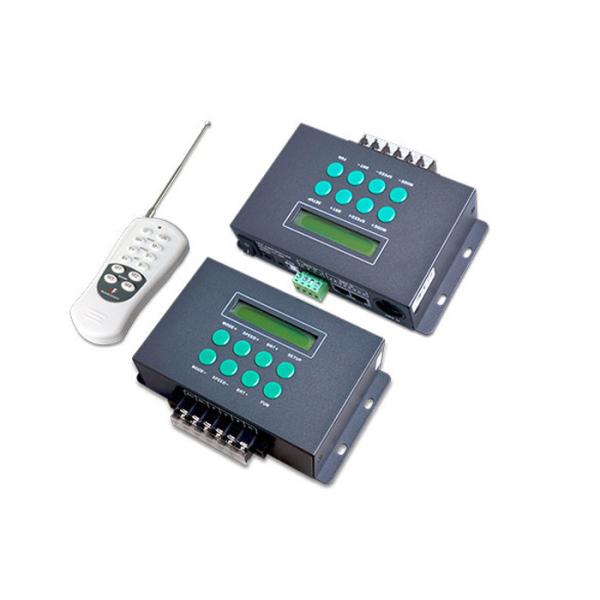 Quality 12- 24VDC 8A / CH 3CH LED RGB / DMX / RDM Controller with RF Remote Controller for sale