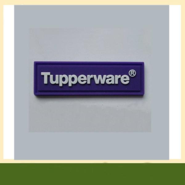 Garment accessories customized pvc patches 3d silicone rubber garment label