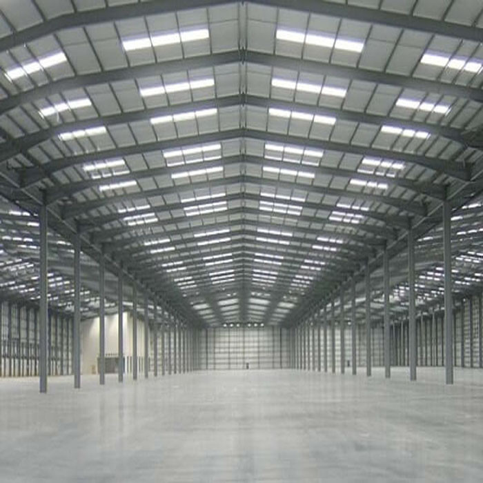 Prefab Portable Steel Frame Workshop Buildings With Light Steel Structure